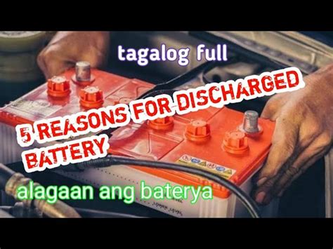 Mabilis malowbat ang battery in English with examples .